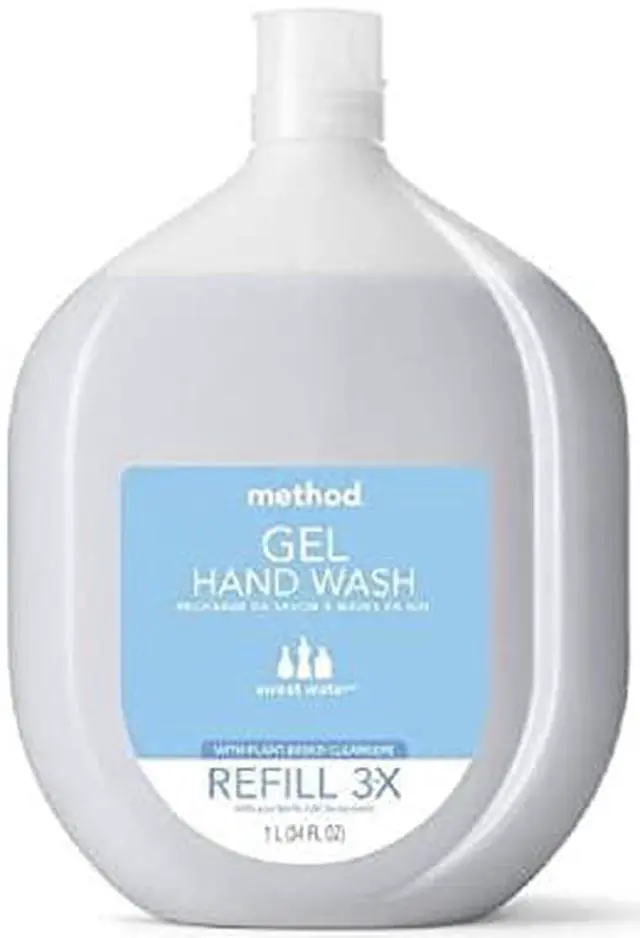 Main image of Method Products Gel Hand Wash Refill Tub, Sweetwater, 34 Oz Tub, 4/carton