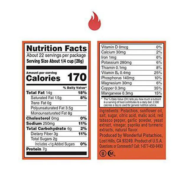 Alt view image 4 of 5 - Wonderful Pistachios, No Shells, Chili Roasted, 2.25 Oz (Pack Of 8)
