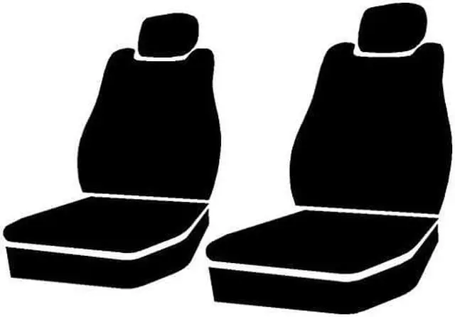 Alt view image 4 of 4 - FIA OE39-44 Charc, Custom Fit Front Seat Cover Front Bucket Seats - Tweed (Charcoal)