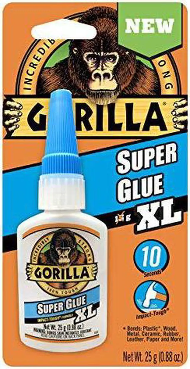 Alt view image 5 of 13 - Gorilla Super Glue: 25g bottle / XL (Clear)