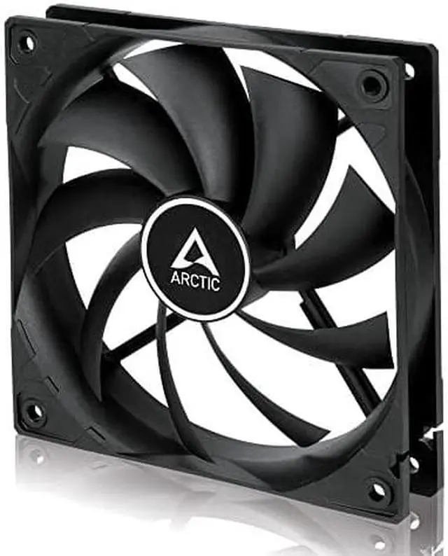 Alt view image 2 of 2 - arctic f12 pwm pst - 120 mm pwm pst case fan with pwm sharing technology (pst), quiet motor, computer, fan speed: 230-1350 rpm - black