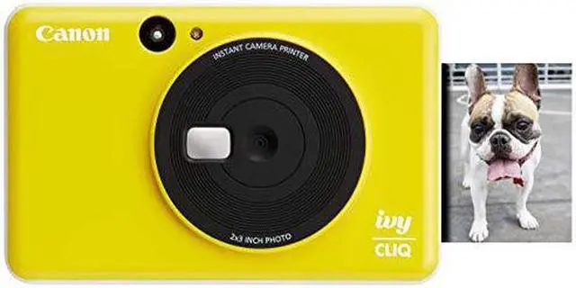 Alt view image 18 of 20 - Canon Ivy Cliq Instant Digital Camera - Bumblebee Yellow