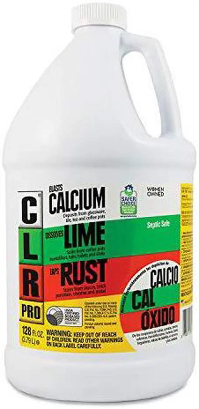 Alt view image 9 of 10 - Jelmar CL-4PRO 128 oz. Bottle, 4 per Carton, Calcium, Lime and Rust Remover