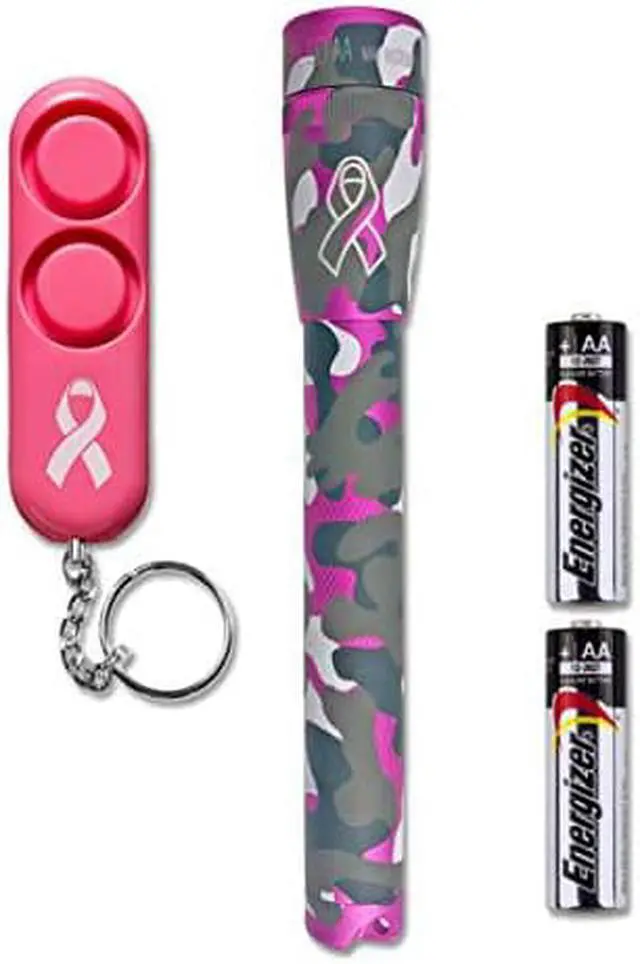 Alt view image 10 of 11 - Maglite Mini Maglite PRO LED Flashlight & Sabre Personal Alarm  (155-000-508)
