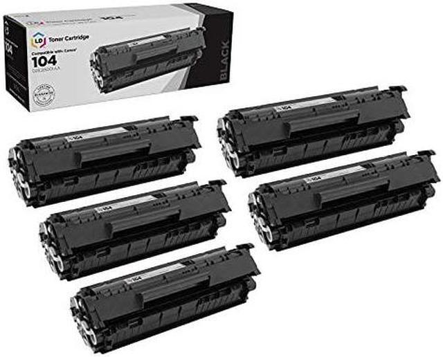 Alt view image 10 of 18 - LD Products Compatible Toner Cartridge Replacement for Canon 104 (Black, 5-Pack)