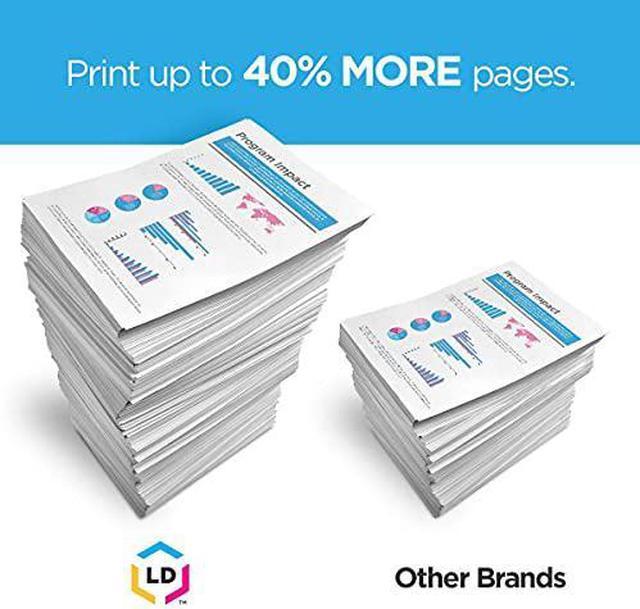 Alt view image 11 of 18 - LD Products Compatible Toner Cartridge Replacement for Canon 104 (Black, 5-Pack)