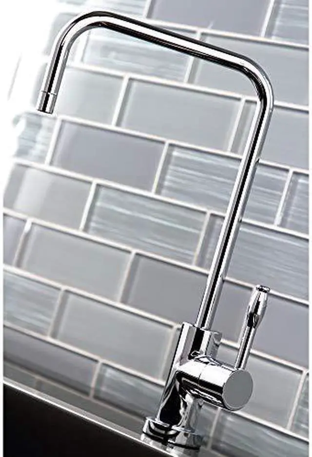 Alt view image 8 of 16 - Kingston Brass KS6191NKL Nustudio Single-Handle Cold Water Filtration Faucet, Polished Chrome