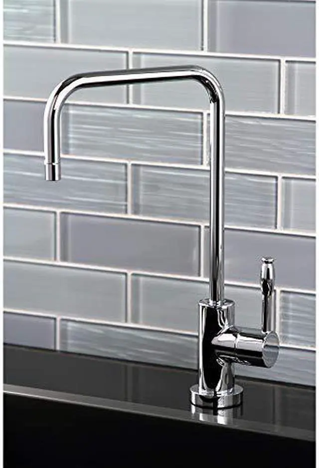 Alt view image 9 of 16 - Kingston Brass KS6191NKL Nustudio Single-Handle Cold Water Filtration Faucet, Polished Chrome