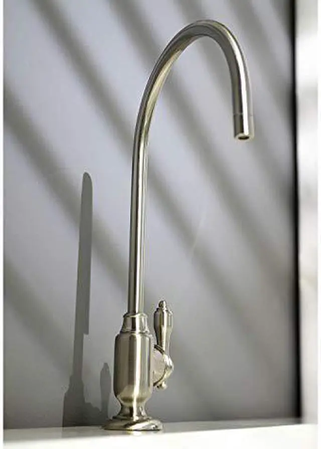 Alt view image 11 of 16 - Kingston Brass KS5198TAL Traditional Tudor Single-Handle Water Filtration Faucet - Brushed Nickel