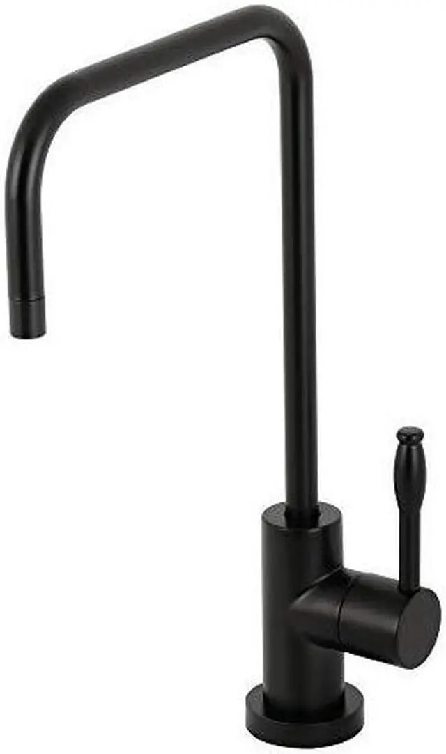 Alt view image 7 of 16 - Kingston Brass KS6190NKL Nustudio Single-Handle Cold Water Filtration Faucet, Matte Black
