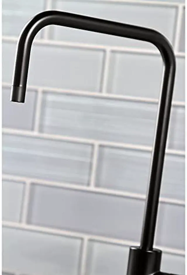 Alt view image 11 of 16 - Kingston Brass KS6190NKL Nustudio Single-Handle Cold Water Filtration Faucet, Matte Black