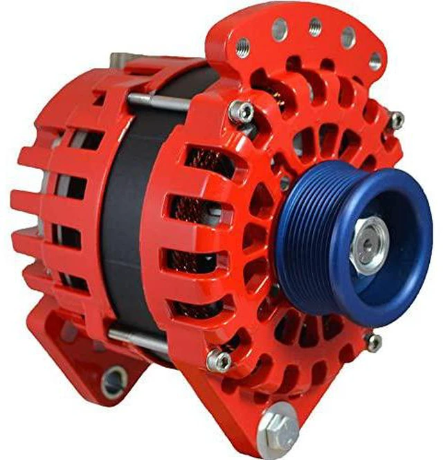 Alt view image 2 of 5 - Balmar Alternator 3.15" Dual Foot Saddle J10 Serpentine Pulley - 170A - 12V