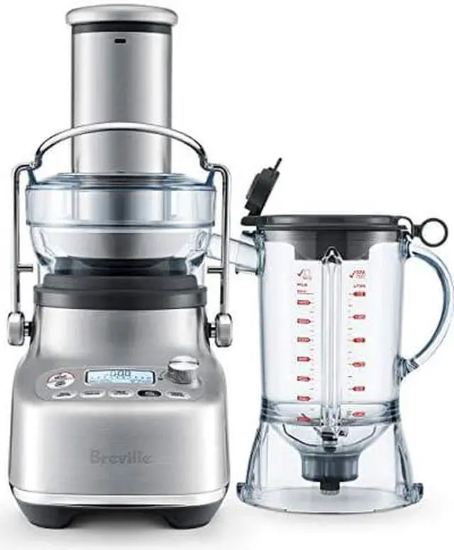 Main image of Breville 3X Bluicer Pro Blender & Juicer, Brushed Stainless Steel, BJB815BSS