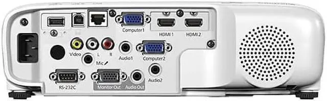 Alt view image 13 of 13 - Epson PowerLite 982W WXGA 3LCD Classroom Projector 4200 lumens, V11H987020