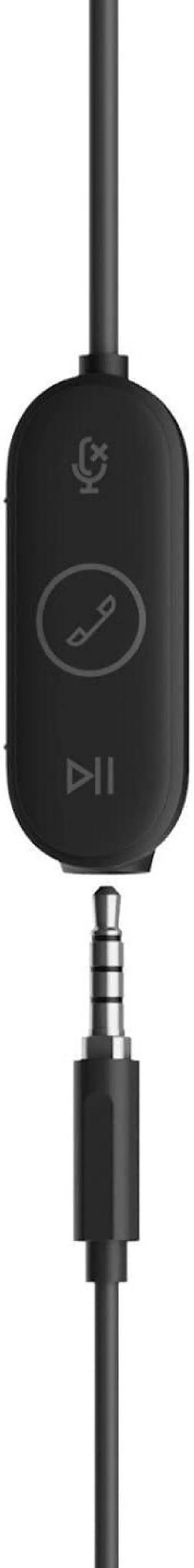 Alt view image 12 of 15 - Logitech Graphite 981-001012 Zone Wired Earbuds - Graphite