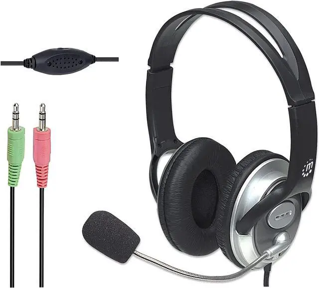 Alt view image 8 of 14 - MANHATTAN CLASSIC STEREO HEADSET