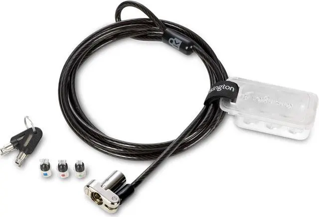 Alt view image 16 of 20 - Kensington Universal 3-in-1 Keyed Laptop Lock K62318WW