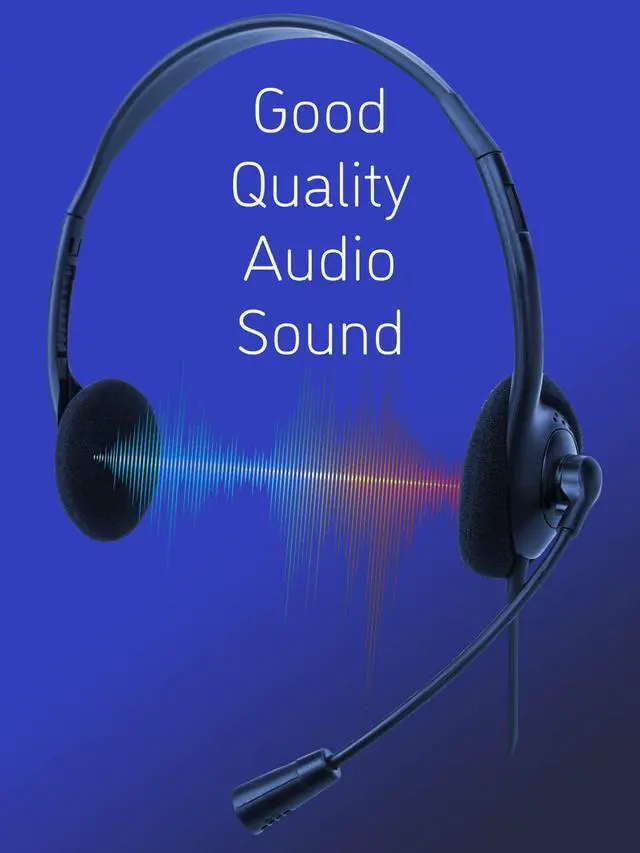 Alt view image 17 of 20 - Manhattan Stereo USB Headset - Stereo - USB Type A - Wired - 32 Ohm - 20 Hz - 20 kHz - Over-the-head - Binaural - Supra-aural - 4.92 ft Cable - Uni-directional Microphone - Black