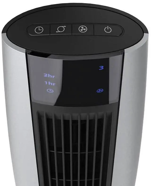 Alt view image 16 of 19 - Lasko Oscillating Tower Fan with Remote Control, 2711, Black