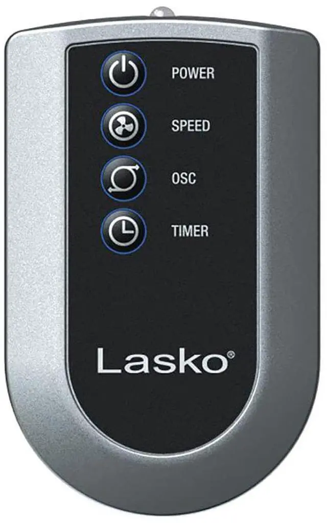 Alt view image 17 of 19 - Lasko Oscillating Tower Fan with Remote Control, 2711, Black