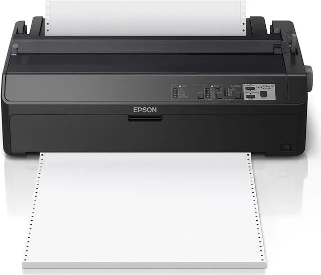 Alt view image 6 of 12 - Epson FX-2190II Monochrome Dot Matrix Printer