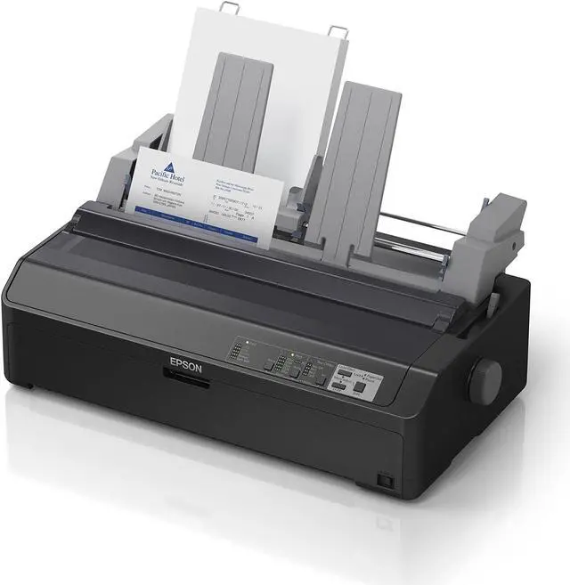 Alt view image 7 of 12 - Epson FX-2190II Monochrome Dot Matrix Printer