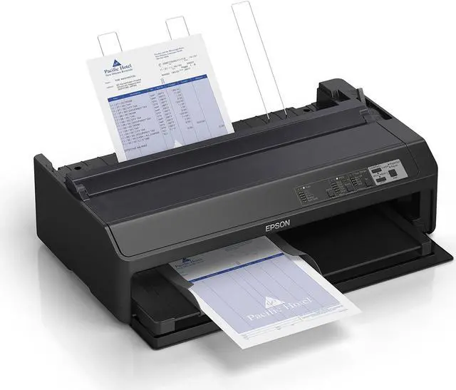 Alt view image 8 of 12 - Epson FX-2190II Monochrome Dot Matrix Printer