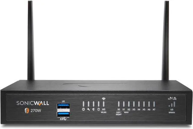 Alt view image 13 of 20 - SonicWall TZ270W Firewall (Gen 7) Wireless-AC Totalsecure - Threat Edition - 1 Year - 02-SSC-7313