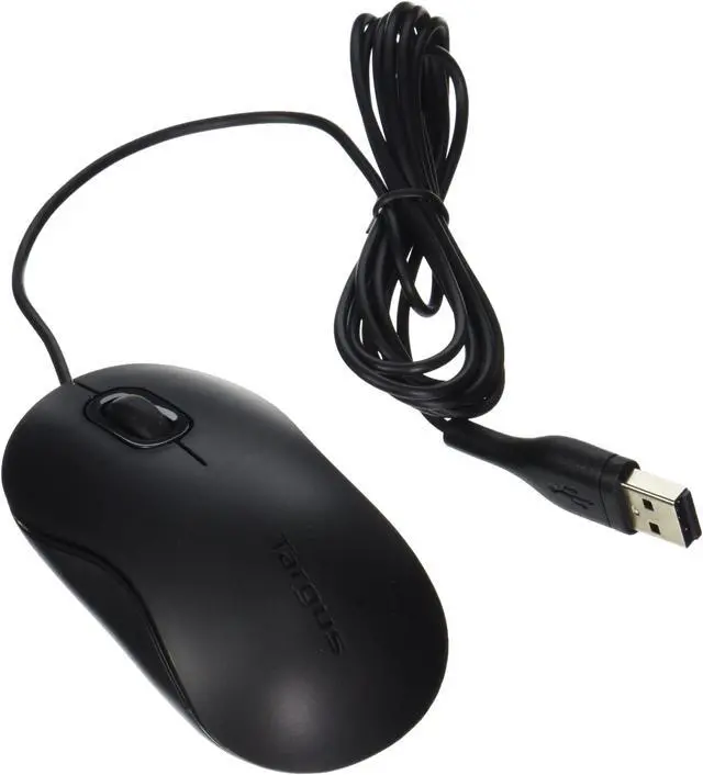 Alt view image 12 of 14 - Targus USB Optical Laptop Mouse - AMU80US