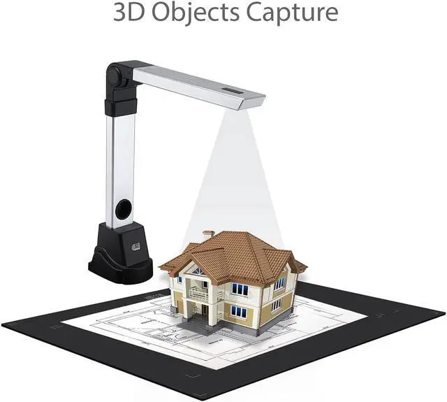 Alt view image 13 of 17 - 8 Megapixel A4 size Auto-Focus Document Camera with Microphone