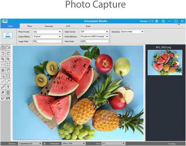 Alt view image 16 of 17 - 8 Megapixel A4 size Auto-Focus Document Camera with Microphone