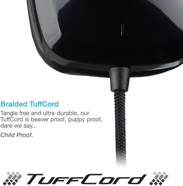 Alt view image 11 of 15 - Cyber Acoustics AC-6008 3.5mm Connector Circumaural Stereo Headset w/ Single Plug