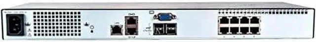 Alt view image 8 of 11 - Vertiv Avocent AV3000 8-Port KVM Over IP Switch AV3108400