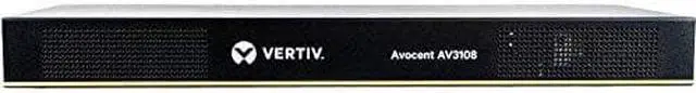 Alt view image 11 of 11 - Vertiv Avocent AV3000 8-Port KVM Over IP Switch AV3108400