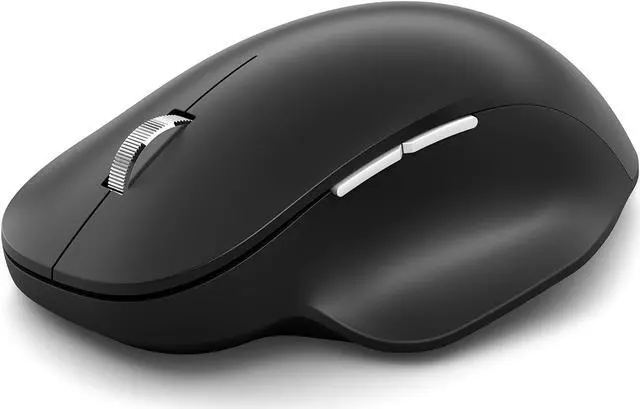 Alt view image 9 of 11 - Microsoft Bluetooth Ergonomic Mouse - Matte Black with comfortable Ergonomic Design, Thumb Rest, up to 15months battery life. Works with Bluetooth enabled PCs/Laptops Windows/Mac/Chrome computers