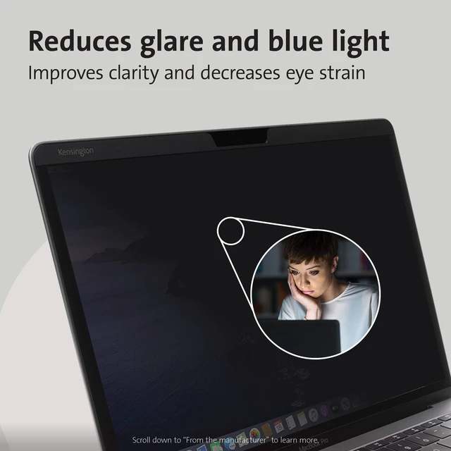 Alt view image 5 of 7 - MagPro Elite Magnetic Privacy Screen for MacBook Pro 13" (K58360WW)