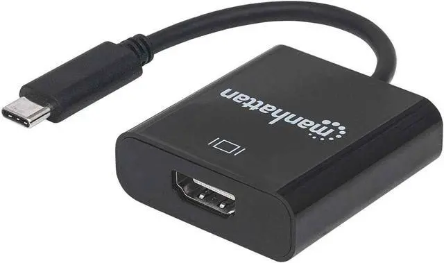 Alt view image 20 of 20 - Manhattan Superspeed+ Usb-C 3.1 To Hdmi Converter