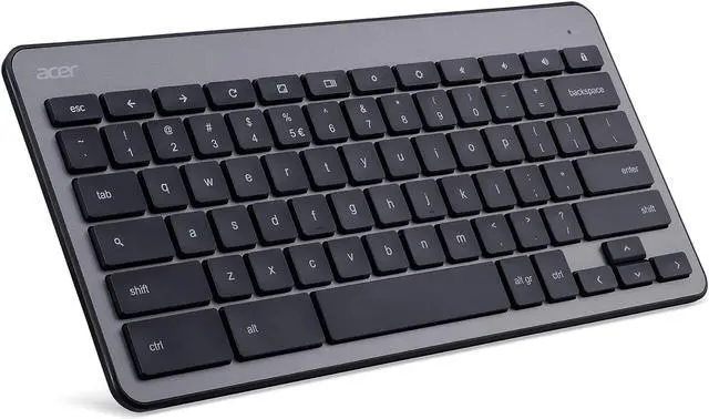 Alt view image 13 of 16 - Acer Chrome Wireless Keyboard & Mouse - AAK970 GP.ACC11.00X