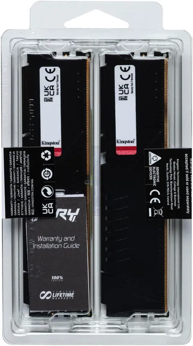 Alt view image 18 of 20 - Kingston FURY Beast 32GB (2 x 16GB) 288-Pin PC RAM DDR5 6000 (PC5 48000) Memory (Desktop Memory) Model KF560C40BBK2-32