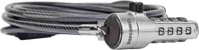 Alt view image 18 of 20 - Targus DEFCON® Trapezoid Serialized Combo Cable Lock - 1 Pack - ASP66GLX-S