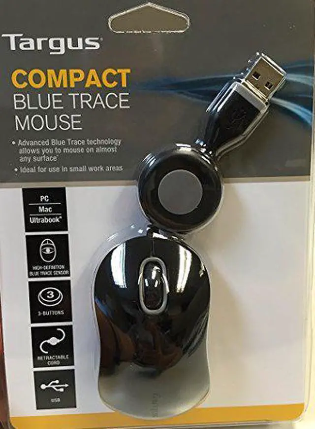 Alt view image 19 of 20 - Targus Compact BlueTrace Mouse - AMU75US
