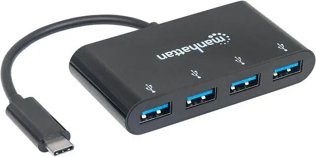 Alt view image 17 of 20 - USB-C DOCK/HUB 4X USB-A-