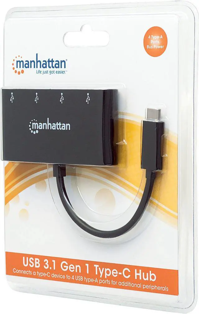 Alt view image 20 of 20 - USB-C DOCK/HUB 4X USB-A-