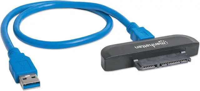 Alt view image 13 of 17 - MANHATTAN 130424 SuperSpeed USB to SATA Adapter