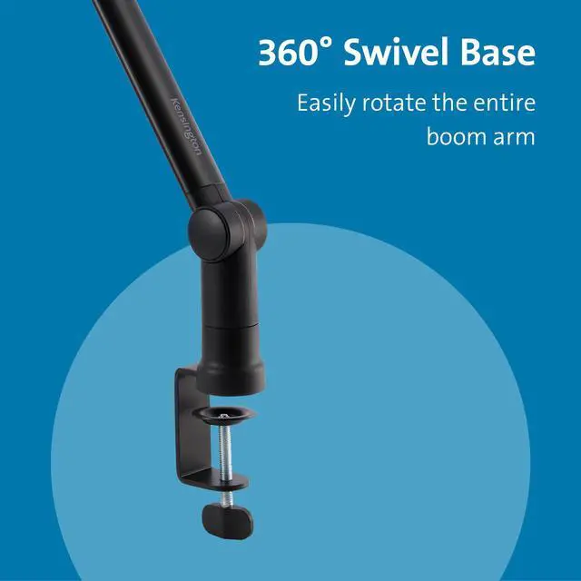 Alt view image 13 of 17 - Kensington A1020 Mounting Arm for Microphone, Webcam, Light, Video Conferencing System, Camera, Ring Light - Adjustable Height