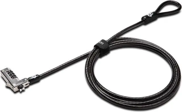 Alt view image 12 of 13 - Kensington Slim NanoSaver Combination Laptop Lock K60603WW