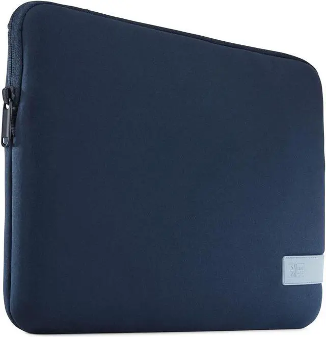 Alt view image 14 of 17 - Case Logic Reflect Refpc-113 Dark Blue Carrying Case (Sleeve) For 13.3" Notebook - Dark Blue