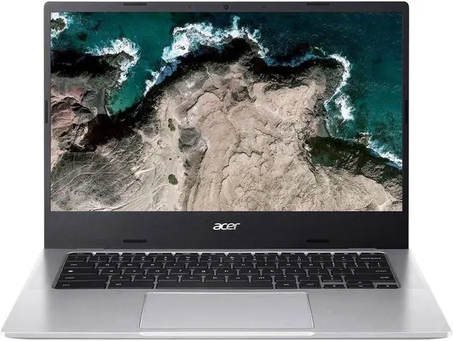 Alt view image 7 of 7 - Acer Chromebook 514 Chromebook 2.60GHz 8GB Memory 64 GB Flash SSD 14.0" Non-Touch Screen Chrome OS CB514-2H-K2HN