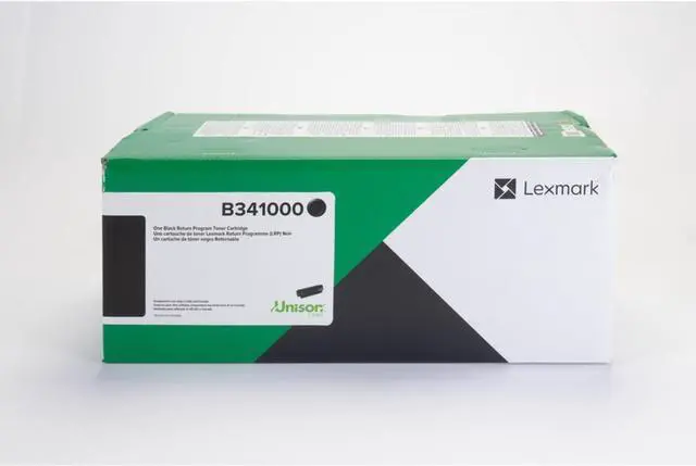 Alt view image 12 of 13 - Lexmark B341000 Laser Toner Cartridge Black in Retail Packaging