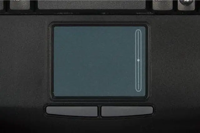 Alt view image 5 of 10 - Adesso AKB-410UB - SlimTouch Mini USB Keyboard with Built-in Touchpad